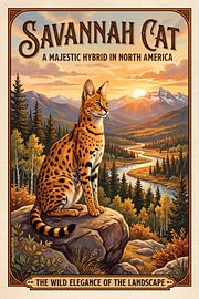 The Savannah cat