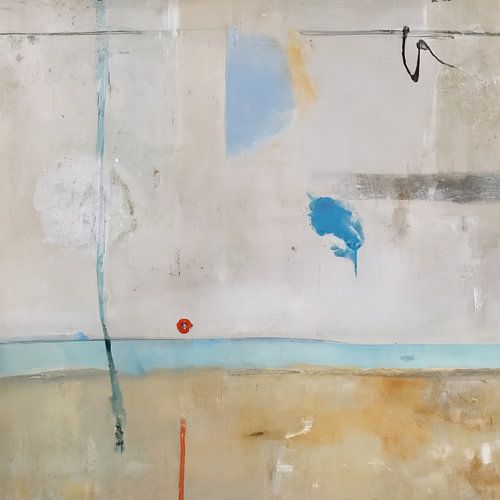 Abstract composition, pastel