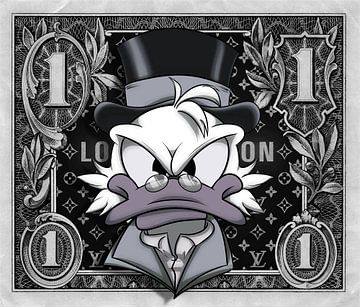 1 dollar Scrooge Mc Duck LV sur Rene Ladenius Digital Art