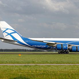 AirBridgeCargo Boeing 747-8 Frachtflugzeug. von Jaap van den Berg