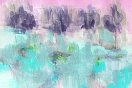 Ruhige abstrakte Landschaft von Lori Ann Folz
