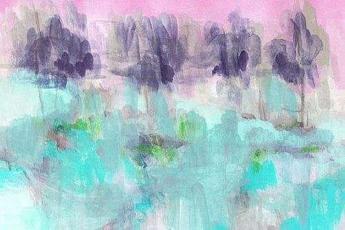 Rustig abstract landschap