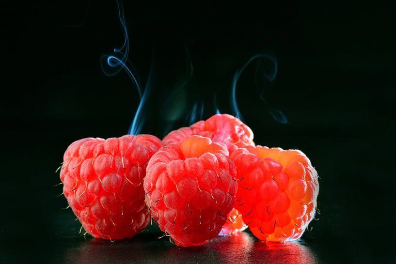Hot raspberries by Ingo Laue