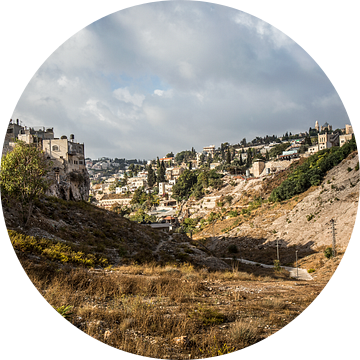 Jeruzalem gezien vanuit de vallei van Herman IJssel BWPHOTO