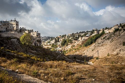 Jerusalem seen from the valley