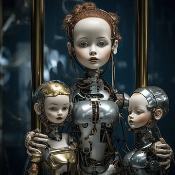 Mechanische Puppen von Ton Kuijpers