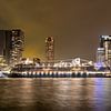 Uitzicht op de cruiseterminal in Rotterdam van Pieter van Dieren (pidi.photo)