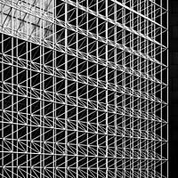 Bekleding van het museum van de techniek,Parijs