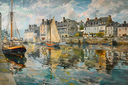 Idyllische havensfeer