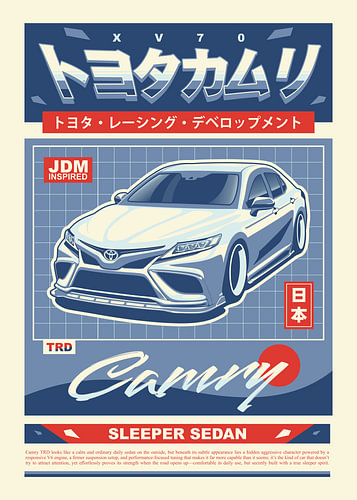 Toyota Camry XV70 TRD