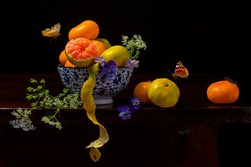Stilleven ‘Sumari mandarijnen’ van Willy Sengers