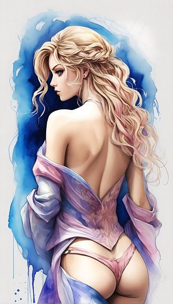 Die Schönheit einer Frau IV von DeVerviersBelgium