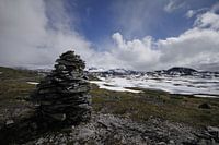 Norway snow mountain