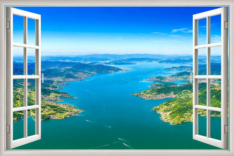 herrliche Aussicht auf das Wasser von Egon Zitter