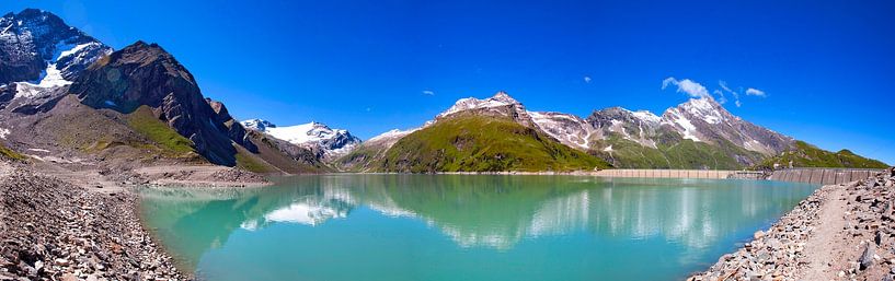 The Mooserboden reservoir by Christa Kramer