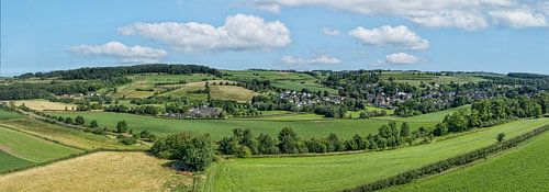 Drone panorama van Eys in Zuid-Limburg