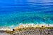 Strand en helder blauw water op het eiland Madeira van Sjoerd van der Wal