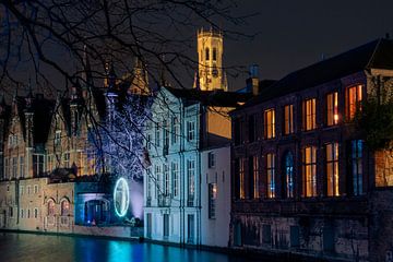 Circle of Life langs de Groenerei, Wintergloed Brugge van Daan Duvillier | Dsquared Photography