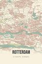 Vintage map of Rotterdam (South Holland) by MyCityPoster thumbnail