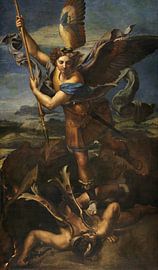Raphael – Saint Michael Vanquishing Satan (1518)