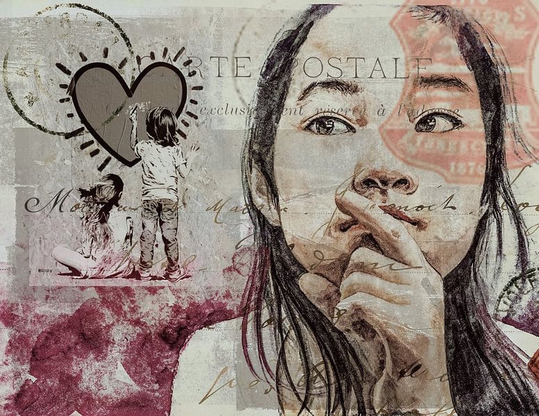 Hoffen auf Liebe von Moonheart Artworks