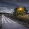 Landschap in Frankrijk bij Nacht van Everards Photography