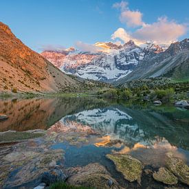 Monts Fann Tadjikistan sur Yvonne de Bondt