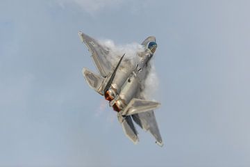 USAF Lockheed Martin F-22 Raptor stealth fighter. by Jaap van den Berg