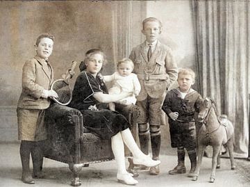 Familie portret van Hans Heemsbergen