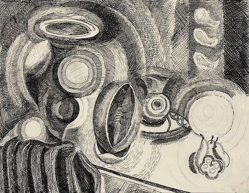 Portugees stilleven (1915) van Robert Delaunay