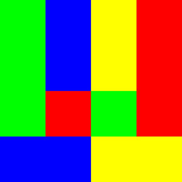 4x4 in 16 | Morphing | 4xL | V=157-07 | P #01 by Gerhard Haberern