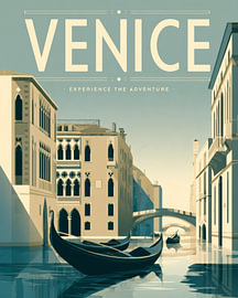 Adventure in Venice by Vlindertuin-Art