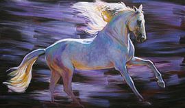 "Elegance in motion", art print from the original painting by JOARTCOLOGNE