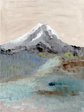 Ruhige Berglandschaft