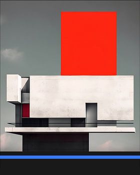 BAUHAUS ARCHITEKTUR COLLAGE 03