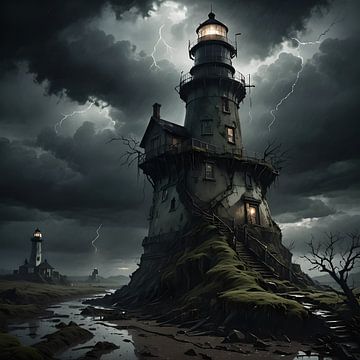 mysteriöser Leuchtturm