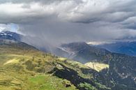 Uitzicht op de Aletschgletsjer in Zwitserland van Martijn Joosse thumbnail
