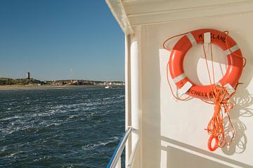 On the boat to Terschelling by Bart Lindenhovius