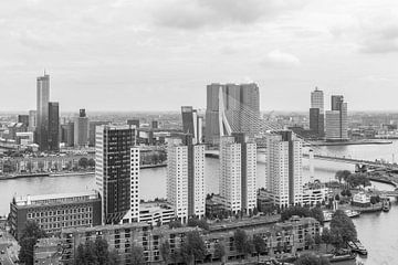 De skyline van Rotterdam van MS Fotografie | Marc van der Stelt