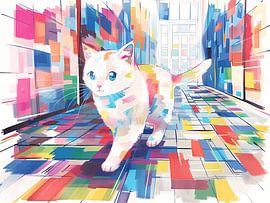 Die Kunst des Laufstegs von Littlewhitecat