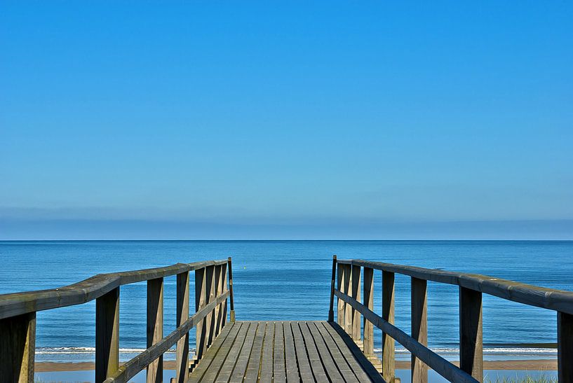 Sylt: Der Weg zum Strand von Norbert Sülzner