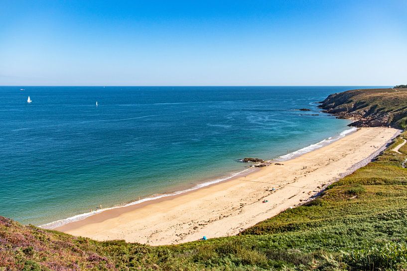 Beach in Brittany by Martijn Joosse