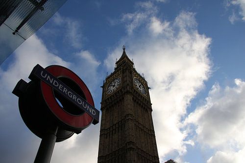 Underground Station near Big Ben