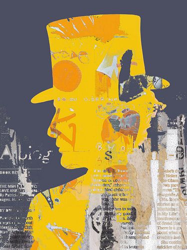 L'homme jaune sur Gabi Hampe