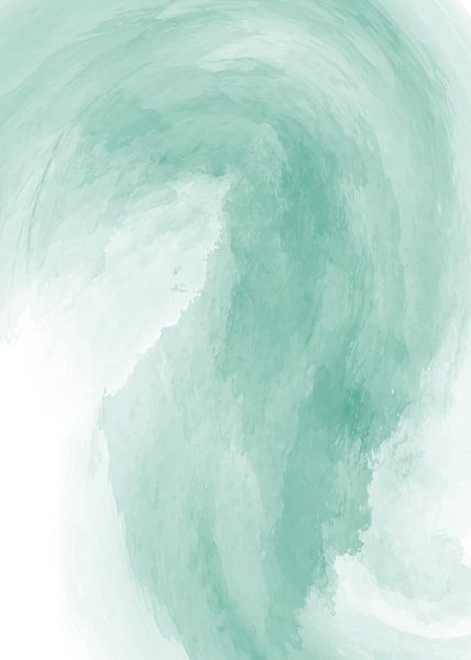 Abstrakte Energie - anmutiger Fluss von Inez Nina Aarts