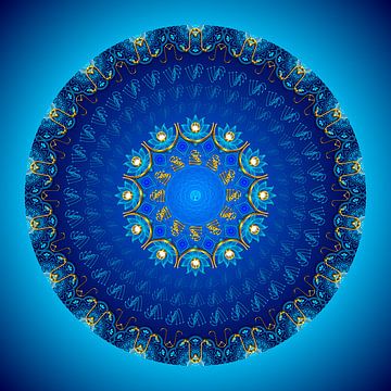 Crystal mandala-Consolation and security-Mother Mary by SHANA-Lichtpionier