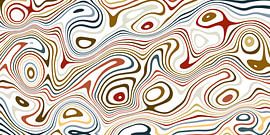 Wandbild in moderner Art des Bohème-Stils von AidasignArt