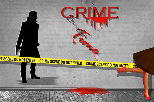  Crime Time als street art