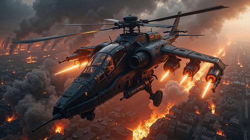 HELICOPTER FROM HELL - Een gevechtshelikopter in actie
