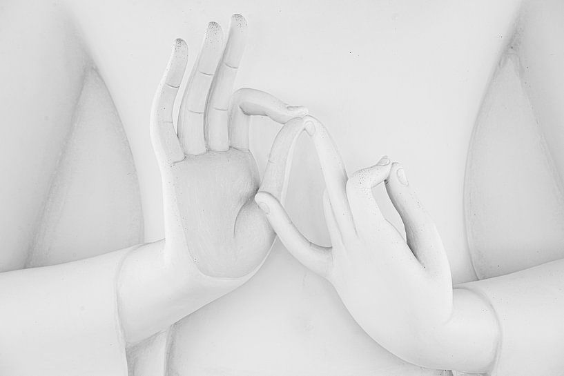 Buddha-Statue mit Handgesten, Sri Lanka von Jan Fritz